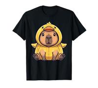 Capybara Duck Cute Cartoon Kawaii Costume Maglietta