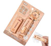 Capybara Erasers, Drawing Pencil Eraser, 3.54x0.98 inches Retractable School Supplies Classroom Must Haves, Rubber Set for Students Teachers, Elementary Middle Kindergarten, Kids