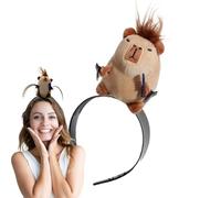 Capybara - Fasce per capelli divertenti spa - Fasce per capelli a tema animali, accessorio per lavaggio del viso divertente, cerchietto per animali , fascia