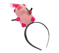 Capybara - Fascia morbida per la cura della pelle, accessorio spa, fascia larga, fascia in cute per lavaggio del viso e trucco, design animale confortevole, ideale per routine bea