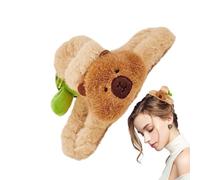 Capybara-Haarspange - Süße Capybara-Form Anstecknadeln | Plüsch-Haargummis | Handgemachte Eleganz Capybara-Clip Ür Ihre fraue, Freundin Oder Mutter Verleihen Sie Ihrem Alltagslook
