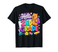 Capybara Hello 2nd Grade Back To School Second Grader Boys Maglietta
