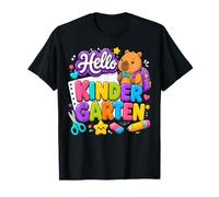 Capybara Hello Kindergarten Back To School Student Boys Maglietta