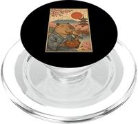 Capybara indossa kimono mangiare takoyaki Sakura mt Fuji Giappone PopSockets PopGrip per MagSafe