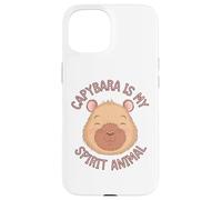 Capybara Is My Spirit Animal Custodia per iPhone 15