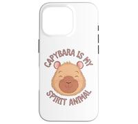 Capybara Is My Spirit Animal Custodia per iPhone 16 Pro