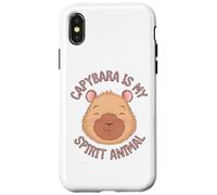 Capybara Is My Spirit Animal Custodia per iPhone X/XS