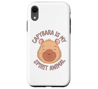 Capybara Is My Spirit Animal Custodia per iPhone XR