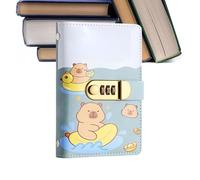 Capybara, libro per risparmiare denaro, con serratura, per liberi professionisti, laureati, studenti, principianti, famiglie, coppie, adulti, casa, ufficio, appartamento, viaggio