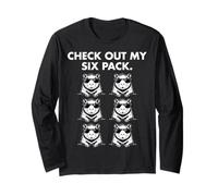 Capybara Lover Check out My 6 Pack Divertente Capy Tee Six #25D37 Maglia a Manica