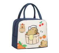 Capybara Lunch Box - Zaino Capybara Isolato, Borsa Per Il Pranzo Termico Di Grande Capacità, Borsa Isolata Riutilizzabile | Box Termico Resistente Alla Fuoriuscita Per Donne Uomini Che Pendolari Per P
