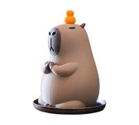 Capybara Meditation Ornament, Capybara Incense Burner | Aromatherapy Incense Cone Holder For Home Living Room Study Workplace Studio Relaxation Spiritual Practice