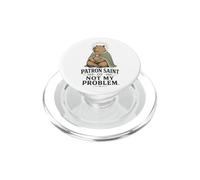 Capybara Meme Patrono Santo Di Non Il Mio Problema PopSockets PopGrip per MagSafe