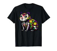 Capybara Mexican Sugar Skull Calavera Viva Mexico Party Maglietta
