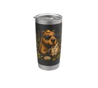 Capybara Non è il mio problema Divertente amante del caffè Bicchiere termico in acciaio inox doppia parete