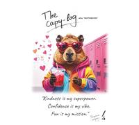Capybara Notebook - Girls. Animal Sigma Girl Journal with lined pages, Capybara quotes, Word Map, Periodic Table, Multiplication Tables, Computer ... lovers or Loot bags, Stocking stuffer
