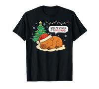 Capybara Official Sleep Pajamas Nightgown SleepyCapy Maglietta