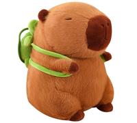 Capybara Peluche di Capybara con tartaruga zaino imbottito morbido regalo per