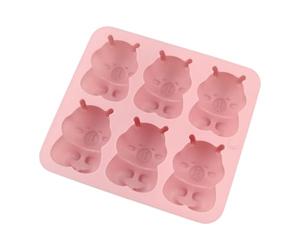 Capybara - per ghiaccio in silicone, riutilizzabile, antiaderente, 3D, stampo per congelatore, per feste di primavera, bar a casa, per amanti dei capybara