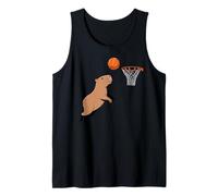 Capybara Playing Sports Wild Animal Rodents Basketball Canotta