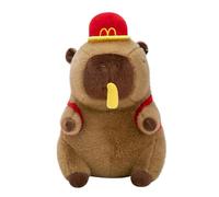 Capybara Plush Bambola, Giocattolo Cartone Animato Imbottito - Fritta Di Zaino Francese Design Di Peluche Per Sala Giochi, Divano Abitativo, Camera Da Letto, Auto