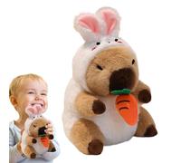 Capybara Plush - Capybara Pimbole Animale | Bello Animale Di Peluche Marrone Adorabile Ai Fan | Decorazione Della Stanza Del Divano | Giocattolo Cuscino Di Peluche Di Cotone Morbido | Cuscino