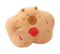 Capybara Plush, Christmas Cookie Gingerbread, Capybara Stuffed Toy, 13.78 Inch Soft Figure Doll, Cozy Gift for Car, Adults, Girls, Boys, Kids, Sofa, Bedroom Decor, Valentines Birthday Party Favors