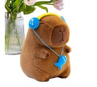 Capybara Plush Toy, Skin-friendly Cuddly Toyi, Soft Capybaraa Stuffed Animals, PP Cotton Plaush Toiy, Cute Animal Doll as a Children's Gift & Room Decoration
