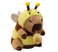 Capybara Plush Toy, Stuffed Animal Pillow, Soft Huggable Buddy, Cute Decorative Cuddly Doll for Kids, Boys Girls Teens, Adults, Bedroom, Home Sofa, Decoration More