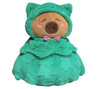 Capybara Plush Toys - Christmas Tree Plush, 15,8 pollici Holiday Soft Capybara Doll with Removable Hat | Christmas Tree Stuffed Toy Pillow for Kids, Adults, Girls, Boys, Girlfriend, Gift