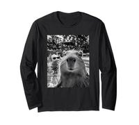 Capybara Pool Selfie Axolotl Summer Vacation Maglia a Manica