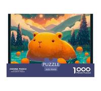 Capybara Puzzle 1000 Pezzi Grandi Dimensioni Per Adulti E Bambini Idea Regalo Cute Pet Immagine Dipinta, Intrattenimento Creativo Puzzle Classico Per Adulti E Bambini Dai 14 Anni70x50cm/1000pcs