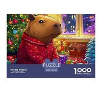 Capybara Puzzle 1000 Pezzi Idea Regalo Uomo E Donna Cute Pet Immagine Dipinta, Intrattenimento Creativo Per Adulti E Bambini A Partire Da 12 Anni70x50cm/1000pcs