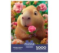 Capybara Puzzle 1000 Pezzi Idea Regalo Uomo E Donna Cute Pet Immagine Dipinta, Intrattenimento Creativo Puzzle Classico Per Adulti E Bambini Dai 14 Anni70x50cm/1000pcs