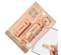Capybara Retractable Eraser, Creative Drawing Tool, 3.54x0.98 inches, Free Precision Rubber Design Kids Students Teachers for School Classroom Art Projects Elementary Learning