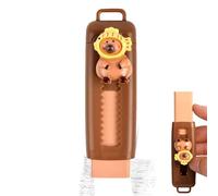 Capybara Retractable Erasers | Cartoon Push Pull Pencil Eraser | Rubber Drawing Eraser School Supplies for Kids Students Classroom Prizes Party Favors Art Writing