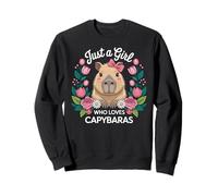 Capybara Rodents Kids Just A Girl Who Loves Capybaras Felpa