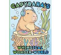 Capybara’s Whimsical Wonder-World: A Bold and Easy Coloring Book of Stoic Adventures and Surreal Scenes