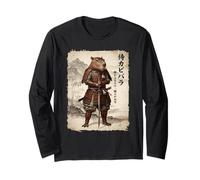 Capybara Samurai | Arte e Anime Giapponesi Maglia a Manica