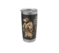 Capybara Samurai Japan Bicchiere termico in acciaio inox doppia parete