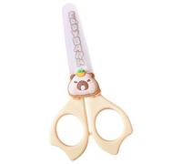 Capybara Scissors - Strumento Di Sicurezza Dei Cartoni Animati | Teste Di Punta Rotonda Craft | Anti Slip Handle Students Cartolery | Forniture Di Scuola Elementare Divertenti Per Progetti Artistici