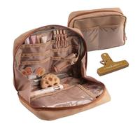 Capybara, set di cancelleria con scomparti, astuccio carino Capybara, multifunzione, set regalo con penna, spilla, righello per bambini, scuola, regalo per compleanni o per l'inizio della scuola