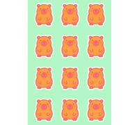 Capybara Sketchbook: Capybara Notebook for Drawing, Doodling & Sketching | Cute Chibi Kawaii Pastel Stationery | Blank Pages | Capybara Lover Gift for Kids, Girls, Boys, Women, & School | 6 x 9