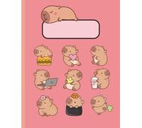 Capybara Sketchbook Drawing Book: 200 pages with drawing prompts to make a story
