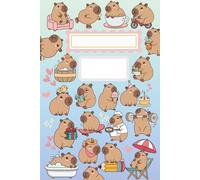 Capybara Sky Fade: Blue Gradient Pastel Notebook for Journaling, Doodles, and Creative Notes: Cute Kawaii Capybara Journal with Matte Softcover and ... Dreamers, Animal Fans, and Everyday Planning