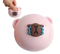 Capybara Squeeze Toy, Elastic Interactive Ultra-Soft, Stress Relief Fidget Toy with Texture, Safe Material Hand Grip Toys, Gift for Kids Teens Adults Women Men Birthday Holiday Present