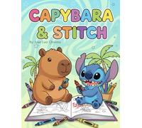 Capybara & Stitch: Coloring Book