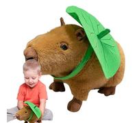 Capybara Stuffed Animal, Capybara Plush Cartoon Figure, Plush +PP Cotton Soft And Exquisite Snuggle Toy, Comfortable Sofa Companion, For Boys And Girls, Playing, And Imaginative Fun, 26cm/10.24 In