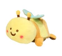 Capybara Stuffed Animal, Capybara Throw Pillow Toy, 9.84 inches, Soft Sleeping Companion Doll, Cute Cuddly, Huggable Plush Bee for Kids Teens Girls Boys Adults, Bed Couch Nap Time Room