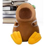 Capybara Stuffed Animal, Soft Plush Toy with Swimwear Outfit, 9.84x5.91 inches Portable Cuddly Gift Christmas, Graduation, Home, and Car Décoration, Sturdy Material